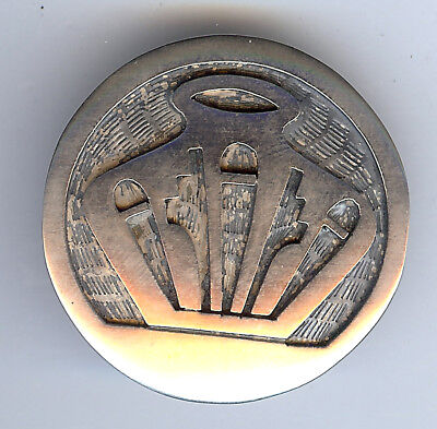 NORMAN HONIE JR. VINTAGE HOPI INDIAN VESSEL MOTIF STERLING NORMAN HONIE JR. VINTAGE HOPI INDIAN VESSEL MOTIF STERLING
