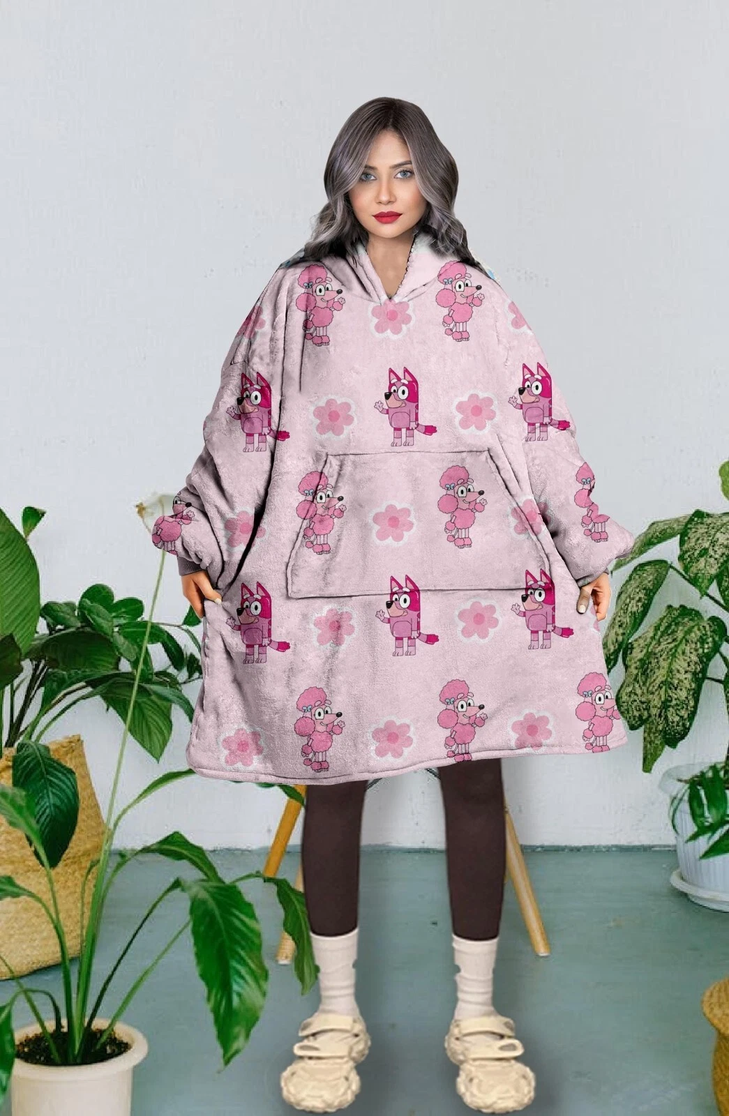 BlueyDad Oversized Blanket Hoodie