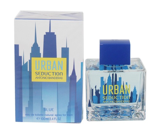 Urban Seduction Blue by Antonio Banderas 3.4 oz/100ml EDT Spray for Men  689296500564 | eBay