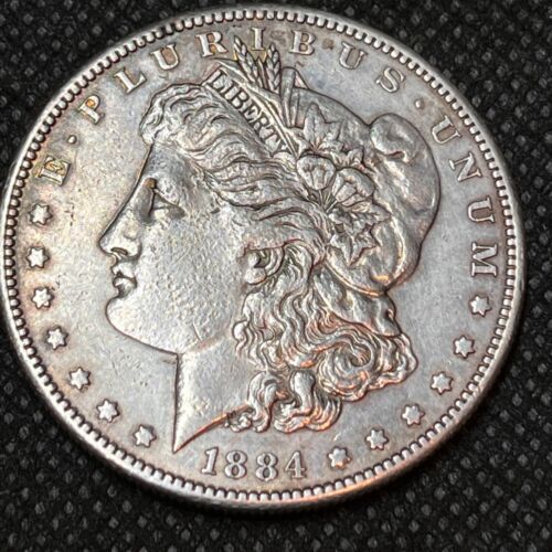 1884 S DOLLARO ARGENTO MORGAN #1027 - Foto 10 di 15
