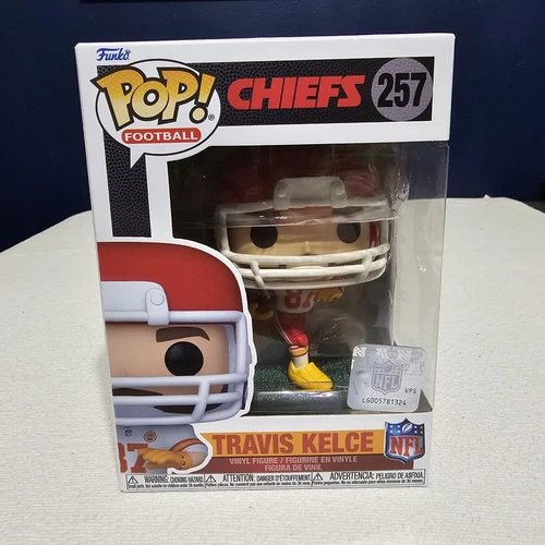 Funko POP! NFL Kansas City Chiefs Travis Kelce #257 With Free Protector