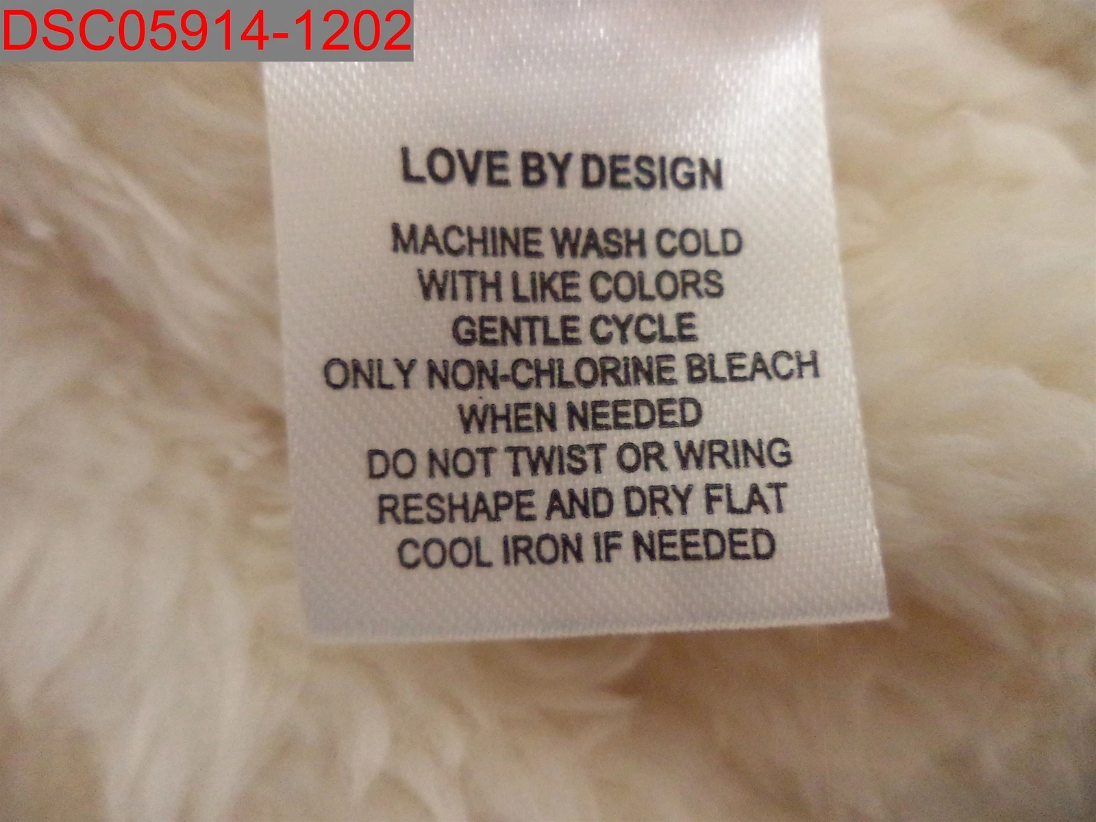 OFF WHITE Nuova con etichette Felpa con cappuccio donna Love By Design in pile peluche avorio taglia media