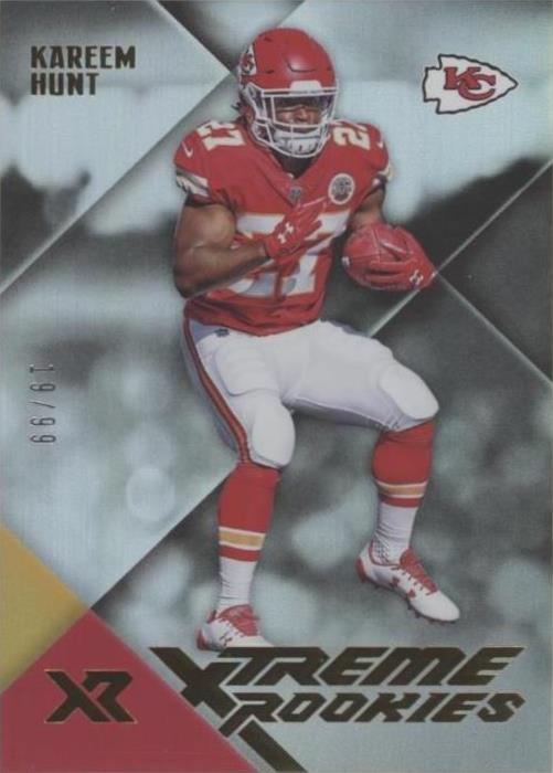 2017 Panini XR Kareem Hunt #XR-KH - 1 of 2