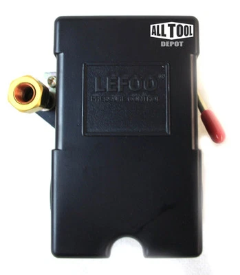 ALL TOOL DEPOT HEAVY DUTY 26Amp Pressure Switch for Air Compressor 140-175 psi 4 Port
