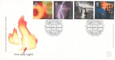 Fire and Light GB RM FDC Edinburgh special 2000 (110907)
