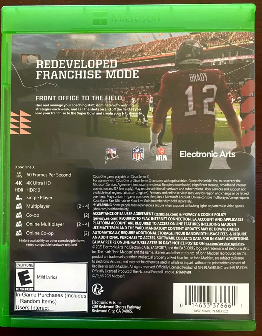 Madden NFL 22 - Xbox One/Series X