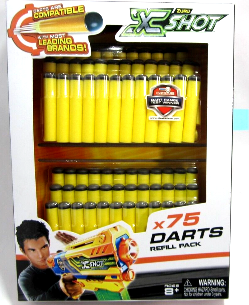 Zuru X Shot x75 Darts Refill Pack | eBay