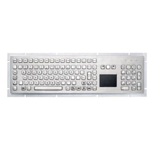 Mechanical USB Metal Industrial Keyboard With Touchpad 103 keys kiosk Keypad