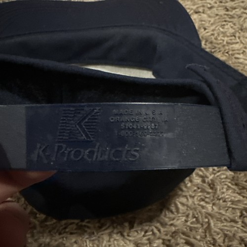 Vintage Voith Snapback Trucker Hat Navy Blue Adjustable Company Logo Cap - Picture 5 of 5