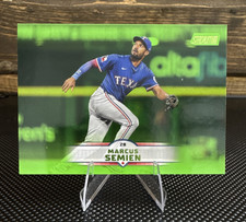 Topps Stadium Club 2025 Marcus Semien #137 Rangers MLB Lime Green Foil
