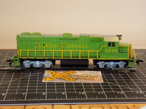 HO EMD GP38-2 Illinois Terminal 2004 Tested (072411) - Picture 5 of 12