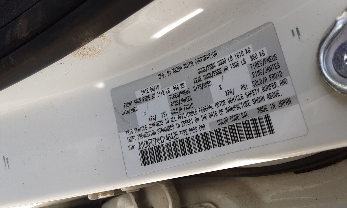 CX-3 2017 Seat Rear 483467 | eBay