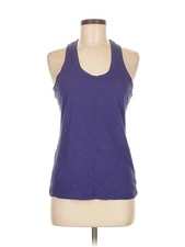 Moda International Women Purple Active Tank M