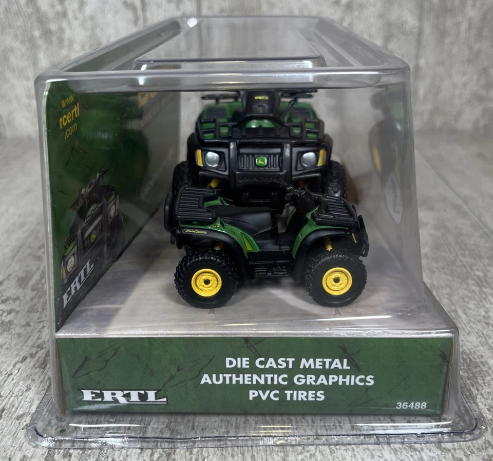 1/18 Ertl John Deere Buck 4-Wheeler Quad DieCast Set - Image 2 of 4