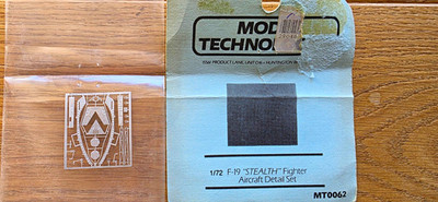 Model Technologies 1:72 F-19 Stealth Fighter Aircraft Detail Set MT0062