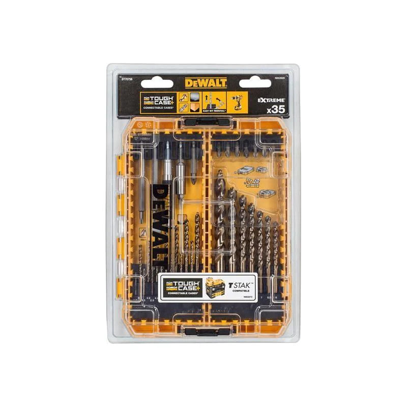 Dewalt Power Tools DT70756 Mixed Drill & Bit Set, 35 Piece