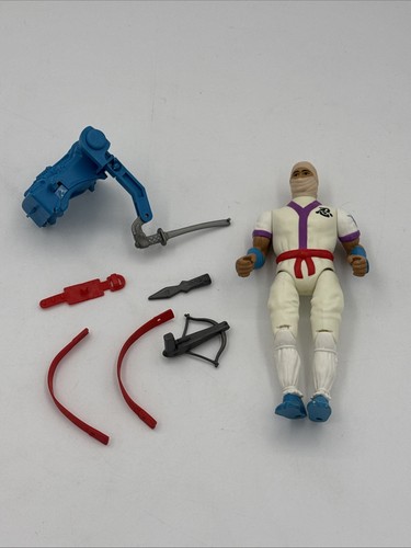 White Dragon Rambo Force of Freedom 1986 Coleco Action Figure w Weapons Not Comp