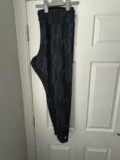 M&S UK24 Black Mix Training Jogging Yoga Fitness Bottoms BNWOT 