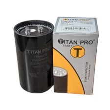 Titan Pro TRMJ270 Motor Start Capacitor. 270-324 MFD UF / 330 VAC