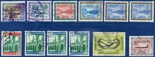 Timbres  lot  Arabie Saoudite n° 167, 217, 243, 245B, 245E, 279F, 359, 361, PA15