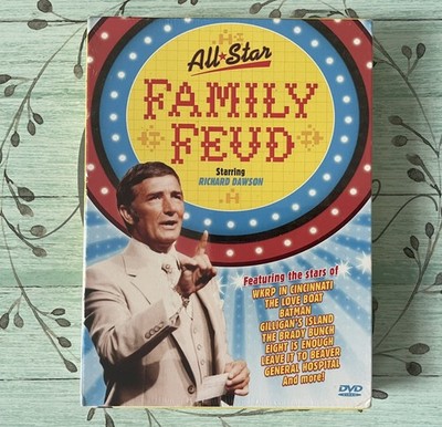 FAMILY FEUD All-Star Richard Dawson 2008 4-Disc DVD Region 1 MINOR FLAWS SEALED