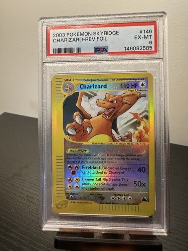 Charizard graded PSA 6 for sale on eBay