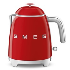 SMEG KLF05RDEU Bollitore Elettrico Rosso Mini 0,8 L Estetica 50’s Style