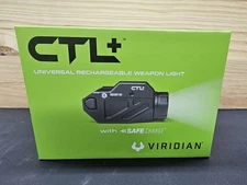 Viridian CTL+ Universal Rechargeable Weapon Light With Safe Charge Battery Pack
