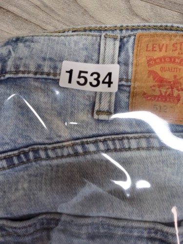 Levis 512 Herren Jeans Größe 41 Shrunken Stone Wash Slim Tapered - Bild 12 von 12
