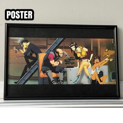 Cowboy Bebop Spike Spiegel Jett Faye Valentine Ed Ein Anime Poster