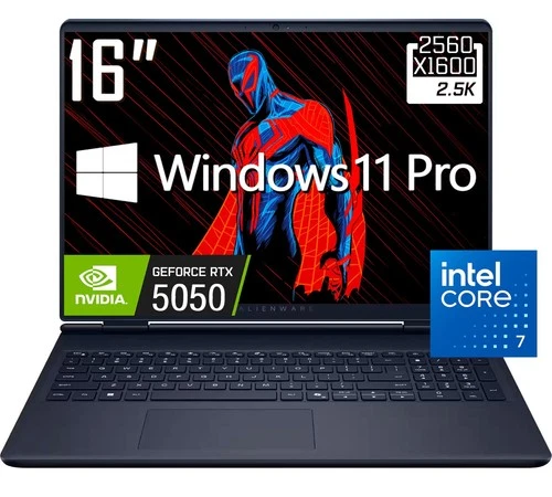 Dell Alienware 16" WUXGA Gaming Laptop Intel Core 7 240H RTX 5050 64GB 2TB SSD