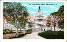 Vintage Postcard CAPITOL, WASHINGTON, D. C. KG4