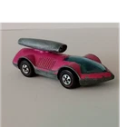 Hot Wheels Redlines Rocket-Bye-Baby Pink Blue Silver Diecast Car 1970 1:64