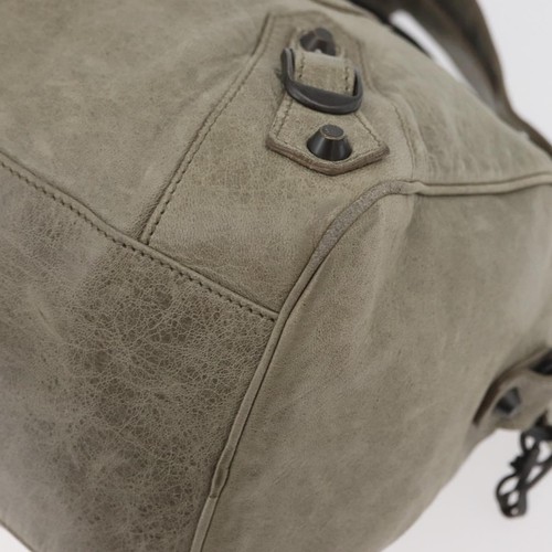 Balenciaga The Twiggy Handtasche Leder 2-Wege elfenbein 128523 authentisch 175506 - Bild 16 von 24