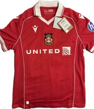 Wrexham AFC Jersey 25/26 S- Rathbone. Brand New. Never Worn.