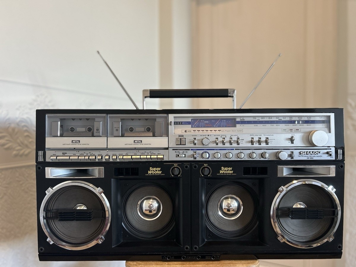 sharp Gf 777 brother - sharp GF 767 GOLD boombox | eBay