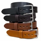 Handmade 1.5” Hermann Oak English Bridle Leather Belt Mens Full Grain Made in US