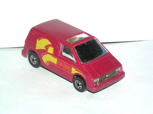 Vintage Hot Wheels FLIP-OUTS Mini-van **RED LIGHT SPECIAL**