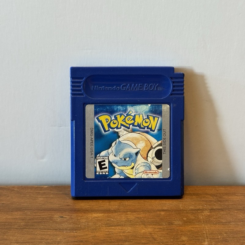 POKEMON BLUE VERSION [NINTENDO GAME BOY] 1998 VTG ORIGINAL AUTHENTIC Untested