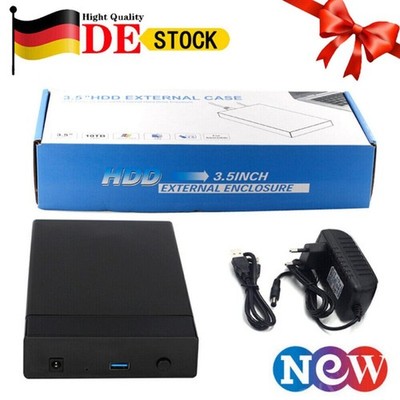 USB 3.0 Externe Festplattengehäuse für SATA3 2,5/3,5 Zoll HD SSD HDD-Gehäuse.