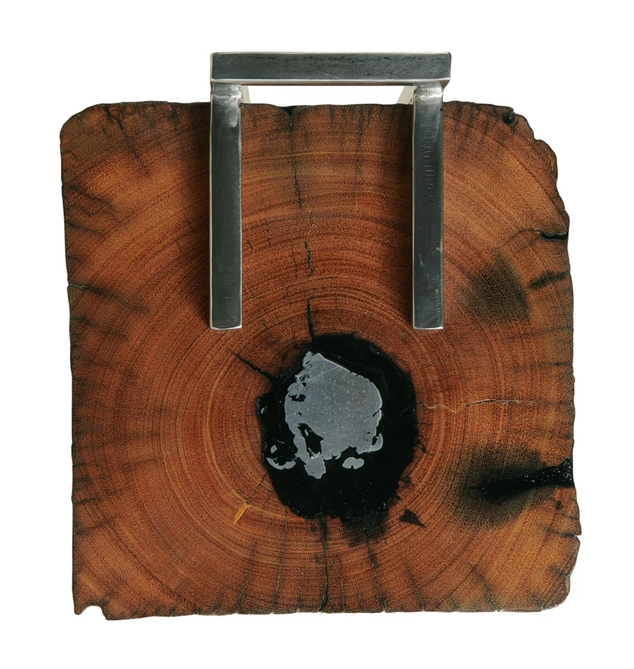 Mesa de acento Century Furniture Grand Tour HATCHER con madera recuperada nueva en caja Ret $1197 Foto 3 de 3