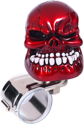Skull Steering Wheel Spinner Knob Turning Driving Suicide Power Handle Universal