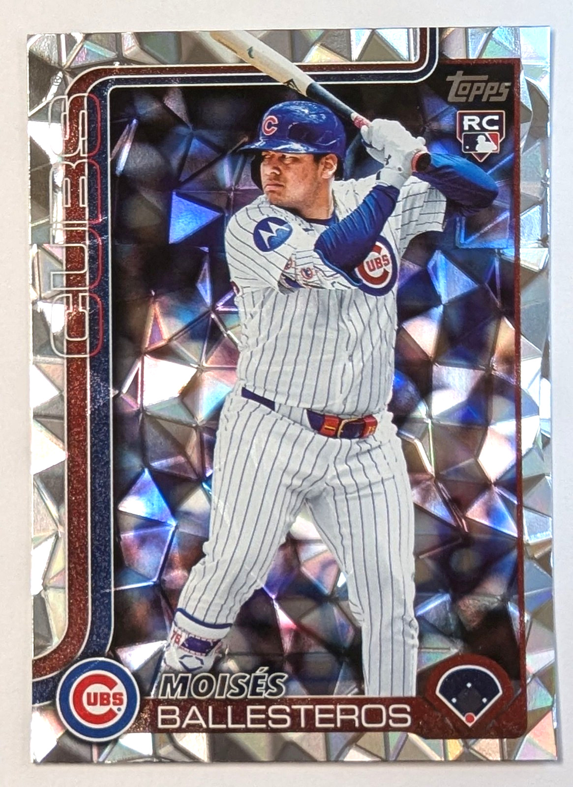 2025 Topps Update MOISES BALLESTEROS Diamante Parallel Cubs #US262 RC