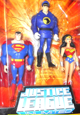 JUSTICE LEAGUE Unlimited BLACKHAWK Superman Wonder Woman dc
