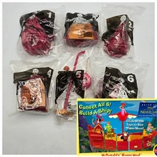 McDonalds 2002 Disney PETER PAN RETURN TO NEVERLAND Happy Meal Toys Complete Set