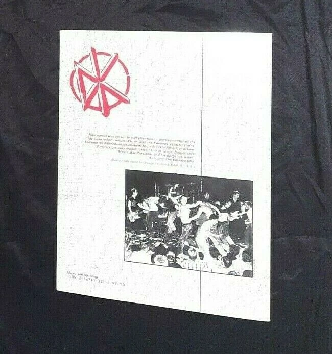 DEAD KENNEDYS THE UNAUTHORIZED VERSION 1983 1ST EDITION BOOK BY MARION KESTER - Image 2 of 2