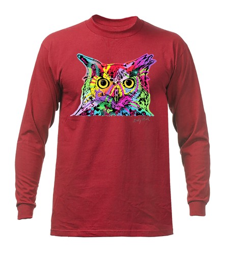 Colorful Owl Animal Pet Long Sleeve - Picture 9 of 12