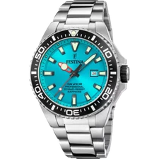 Festina Blue Dial Stainless Steel Bracelet Men's Watch F20663/5