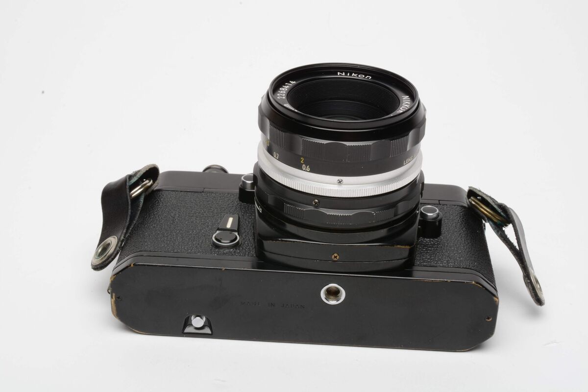 Nikon Nikkormat EL (Black) w/Nikkor 50mm f2 lens, tested Nikon Nikkormat EL (Black) w/Nikkor 50mm f2 lens, tested