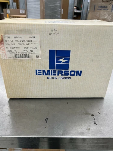 Lennox Blower Motor, 1/10 HP, 208/230V-1Ph, 825 RPM Emerson